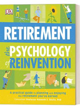 英文原版 Retirement The Psychology of Reinvention DK退休心理学 重塑后半生 英文版 进口英语原版书籍