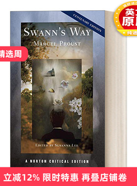 英文原版 Swann's Way Swann's Way 追忆逝水年华 诺顿文学解读系列Norton Critical Edition 英文版 进口英语原版书籍