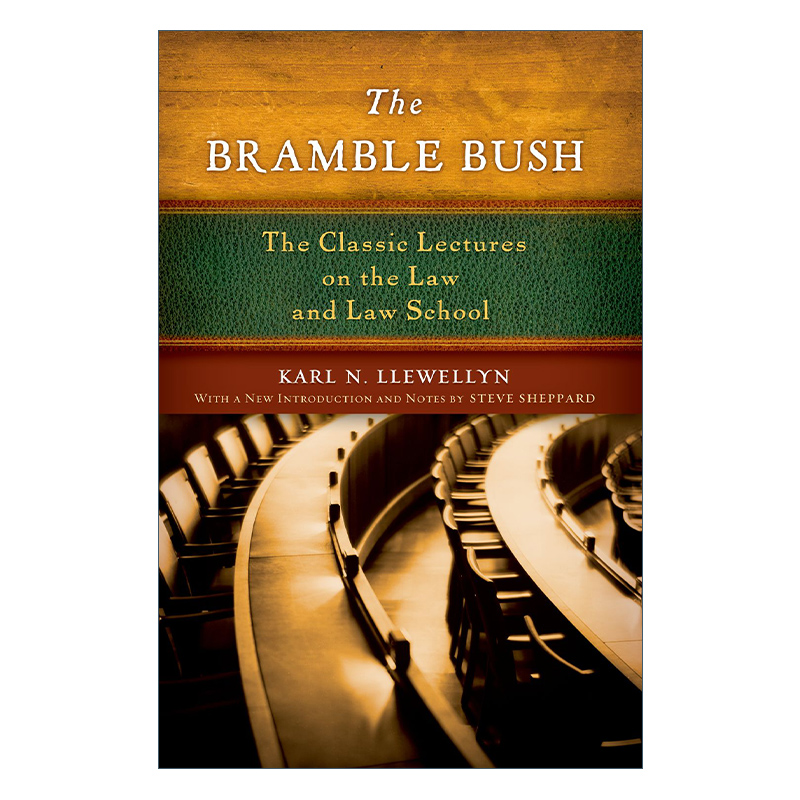 英文原版 The Bramble Bush 荆棘丛 关于法律与法学院的经典演讲 卡尔·卢埃林 英文版 进口英语原版书籍