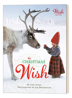 英文原版绘本 The Christmas Wish A Wish Book Brd 圣诞愿望 愿望书系列 纸板书 0-3岁儿童绘本 英文版 进口英语原版书籍