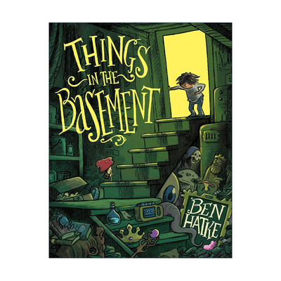 英文原版 Things in the Basement 地下室的事 漫画 英文版 进口英语原版书籍