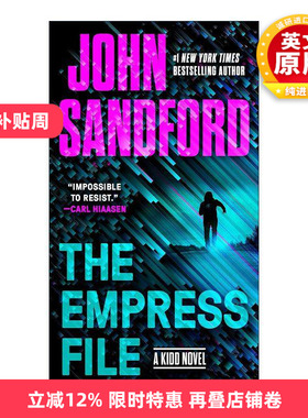 英文原版 The Empress File Kidd 02 基德系列2 皇后档案 惊悚悬疑小说 John Sandford 英文版 进口英语原版书籍