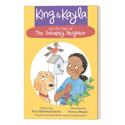 英文原版 King & Kayla and the Case of the Unhappy Neighbor 金和凯拉系列 不快乐的邻居案 主人与宠物的相处 英文版 进口书籍