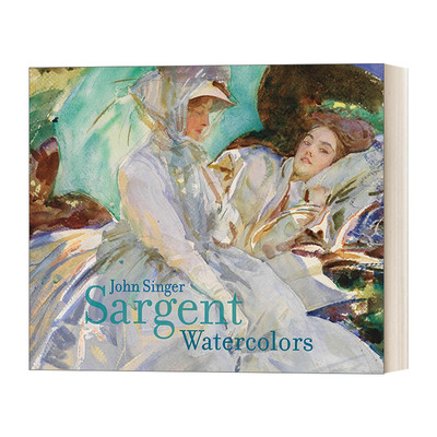英文原版 John Singer Sargent Watercolors 萨金特水彩画册 精装艺术画册 豆瓣高分推荐 英文版 进口英语原版书籍