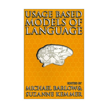英文原版 Usage Based Models of Language 基于用法的语言模型 亚太语料库语言学协会主席Michael Barlow英文版 进口英语原版书籍