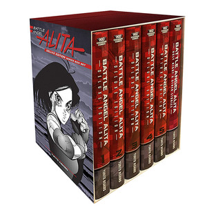 英文版 书籍 Alita 阿丽塔战斗天使 精装 Box Angel Series 进口英语原版 英文原版 收藏全套漫画套装 Battle