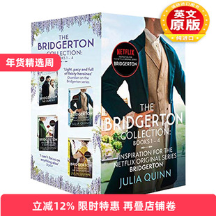 The Bridgerton Collection: Books 1 - 4 英文原版小说 Julia Quinn 英文版 进口英语书籍