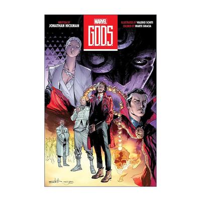 英文原版 G.O.D.S. 漫威漫画 Jonathan Hickman 英文版 进口英语原版书籍