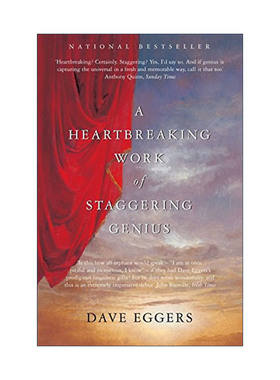 英文原版 A Heartbreaking Work of Staggering Genius 怪才的荒诞与忧伤 戴夫·艾格斯自传 Dave Eggers 英文版进口英语原版书籍