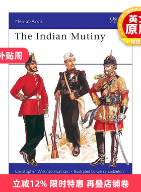 英文原版 The Indian Mutiny 印度大兵变 历史上的军队系列 英文版 进口英语原版书籍
