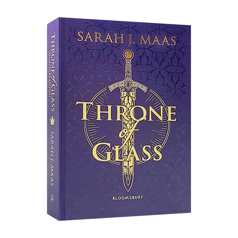 英文原版 Throne of Glass Collector's Edition 玻璃王朝 精装收藏版 萨拉J马拉斯奇幻小说 英文版 进口英语原版书籍