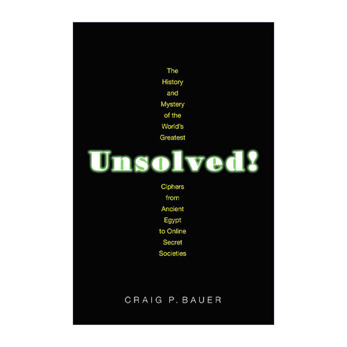 英文原版 Unsolved 未解之谜 世界上伟大密码的历史和奥秘 古埃及Craig P. Bauer 英文版 进口英语原版书籍