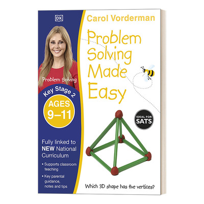 英文原版 Problem Solving Made Easy  Ages 9-11 Key Stage 2 轻松解题 让数学变得简单 9-11s岁 英文版 进口英语原版书籍