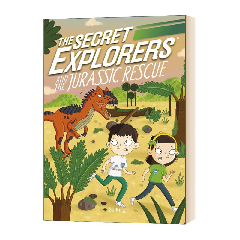 英文原版 DK出版 The Secret Explorers and the Archaeopteryx Egg 秘密探险家和侏罗纪救援行动 儿童冒险故事课外章节书桥梁书