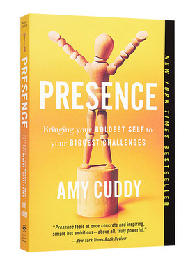英文原版 Presence Bringing Your Boldest Self 姿势决定你是谁 哈佛心理学教授教你用身体语言把自卑变自信 励志自助 英文版