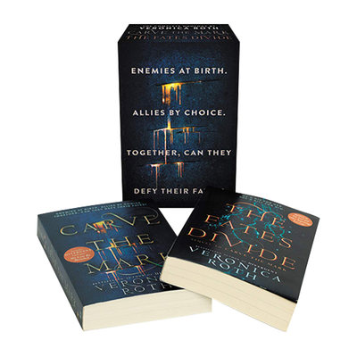 英文原版小说 Carve the Mark 2-Book Paperback Box Set 死亡刻痕 2册套装 分歧者作者Veronica Roth 英文版 进口英语原版书籍