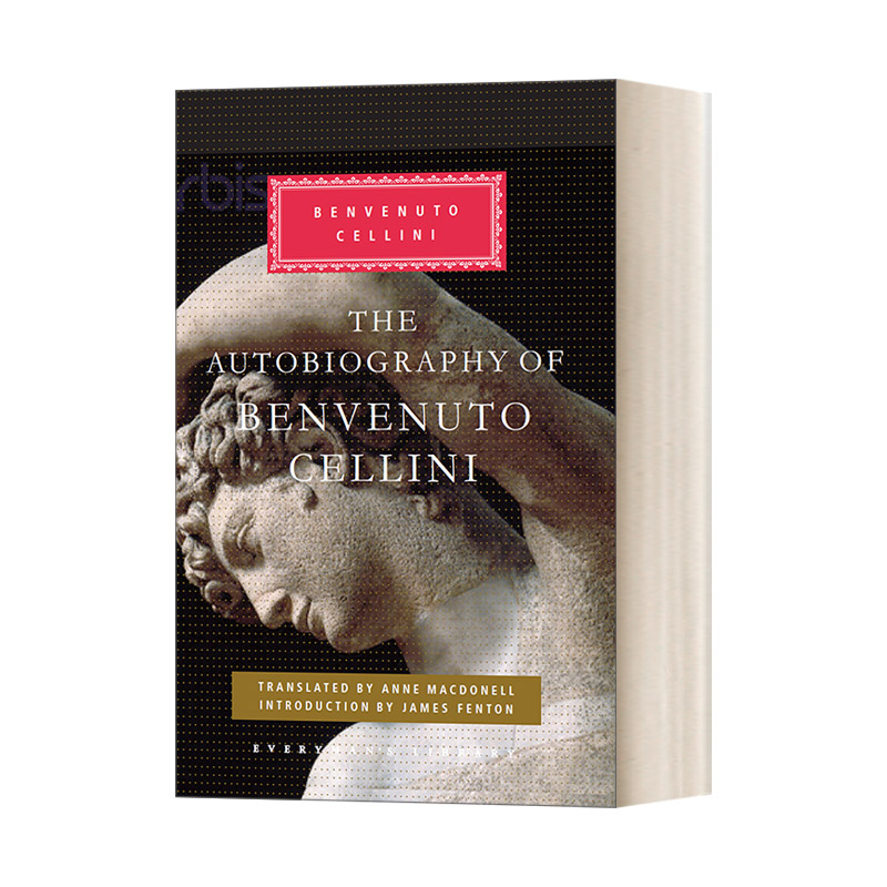 英文原版 The Autobiography of Benvenuto Cellini本韦努托·切利尼自传 Everyman精装版英文版进口英语原版书籍