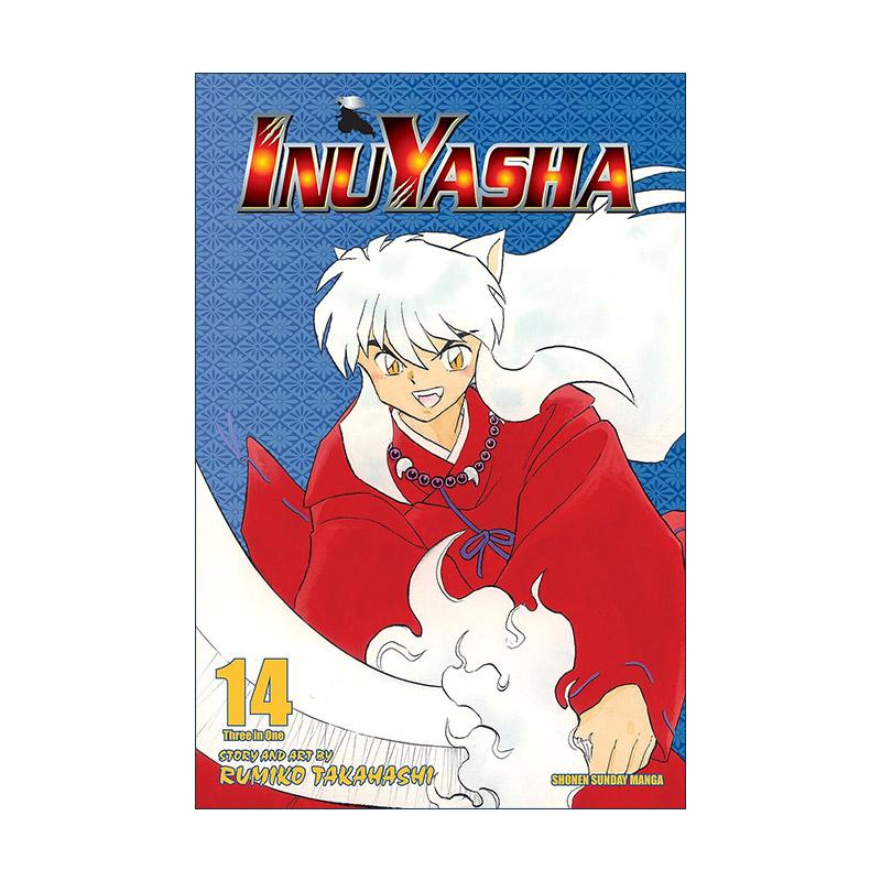 英文原版 Inuyasha Vol. 14 犬夜叉 漫画卷14 高桥留美子 英文版 进口英语原版书籍