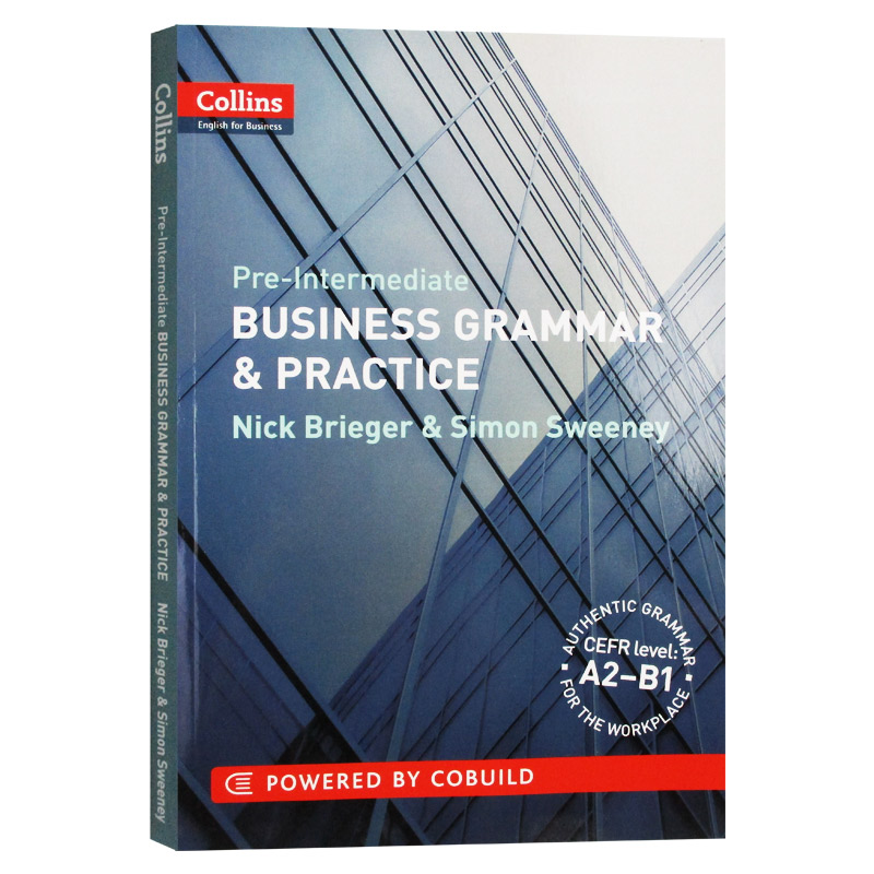 柯林斯商务英语 语法与实践 初中级 英文原版 Business Grammar & Practice A2-B1 英语考试 商务工作 英文版进口英语学习用书