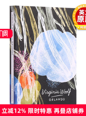 英文原版 Orlando Vintage Classics Woolf Series  奥兰多 英文版