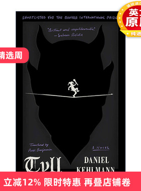 英文原版 Tyll 提尔 布克奖短名单 丈量世界作者Daniel Kehlmann 英文版 进口英语原版书籍