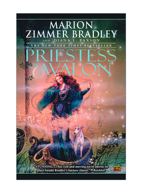 英文原版 Avalon 02 Priestess of Avalon 阿瓦隆三部曲02 阿瓦隆女祭司 奇幻小说 Marion Zimmer Bradley 英文版 进口英语书籍