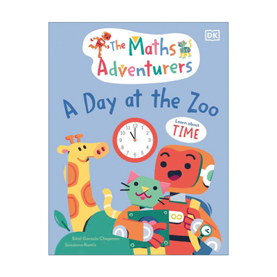 英文原版 The Maths Adventurers A Day at the Zoo 数学冒险家系列 动物园的一天 儿童绘本 精装 英文版 进口英语原版书籍