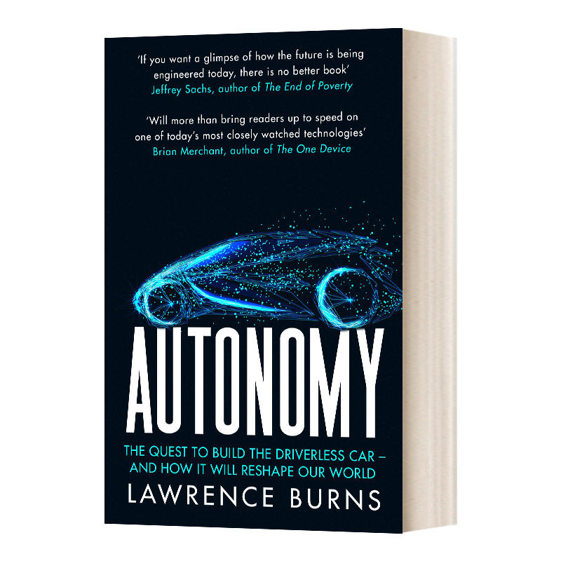 英文原版 autonomy 自动时代 无人驾驶重塑世界 英文版 进口英语原版