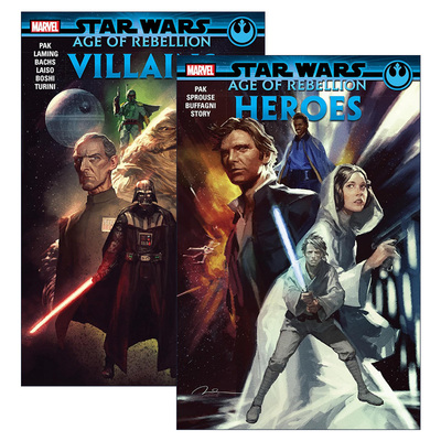 英文原版 Star Wars Age of Rebellion 星球大战 叛逆时代 2册 漫画 Greg Pak 英文版 进口英语原版书籍