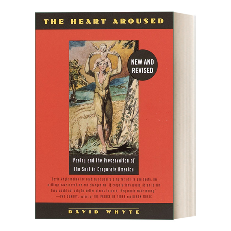 英文原版 The Heart Aroused 被唤醒的心 诗歌与美国企业灵魂的保存 David Whyte 英文版 进口英语原版书籍