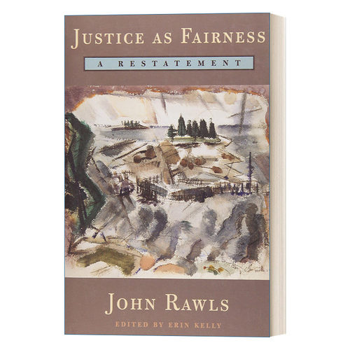 英文原版 Justice as Fairness A Restatement 约翰·罗尔斯 作为公平的正义 正义新论 John Rawls 英文版 进口英语原版书籍