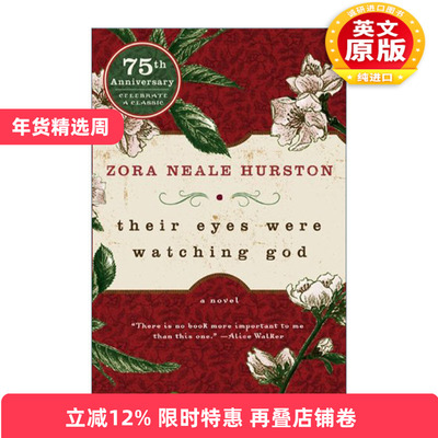 英文原版 Their Eyes Were Watching God 他们眼望上苍 非裔美国主题小说 美国黑人女作家赫斯顿Hurston 英文版 进口英语原版书籍