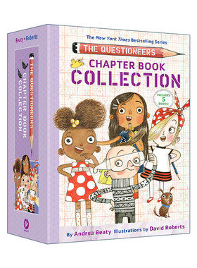 英文原版 The Questioneers Chapter Book Collection Books 1-5 梦想行动派系列1-5册盒装套装 STEM教育 精装 进口英语原版书籍