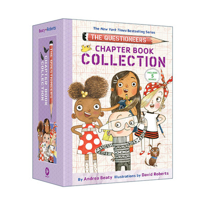 英文原版 The Questioneers Chapter Book Collection Books 1-5 梦想行动派系列1-5册盒装套装 STEM教育 精装 进口英语原版书籍