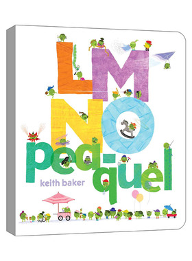 英文原版绘本LMNO Pea-quel  豌豆系列 从1到10的数字新冒险 纸板书 英文版 进口英语原版书籍