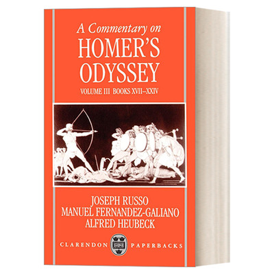 英文原版 A Commentary on Homer's Odyssey Volume III Books XVII-XXIV 论荷马的《奥德赛》第3卷 英文版 进口英语原版书籍