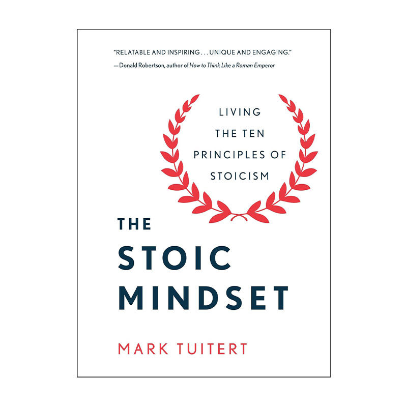 英文原版 The Stoic Mindset 斯多葛主义心态 践行十项原则 精装 英文版 进口英语原版书籍