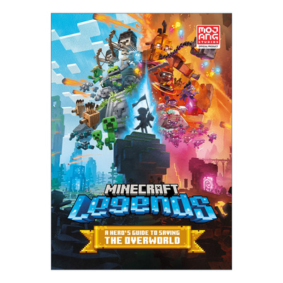 英文原版 Guide To Minecraft Legends 我的世界 传奇 我的世界新版游戏官方指南 精装 英文版 进口英语原版书籍