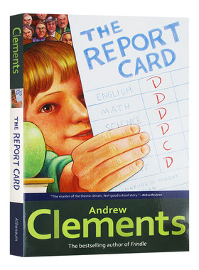报告卡 The Report Card 英文原版小说 成绩单 Andrew Clements 英文版进口原版英语书籍儿童全英语书