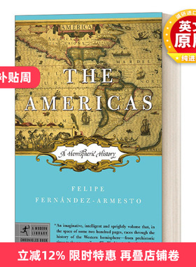 英文原版 The Americas A Hemispheric History 美洲 西半球历史 兰登书屋现代图书馆编年史 英文版 进口英语原版书籍