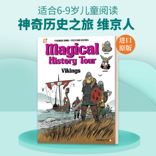 英文版 书籍 Tour 神奇历史之旅 维京人 Vikings History 进口英语原版 英文原版 精装 Magical