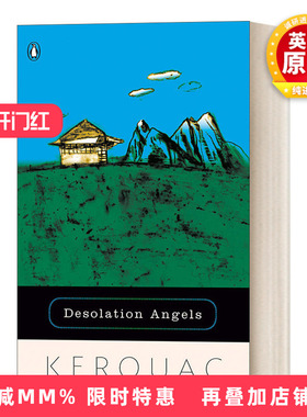 英文原版小说 Desolation Angels 孤独天使 Jack Kerouac杰克·凯鲁亚克 英文版 进口英语原版书籍