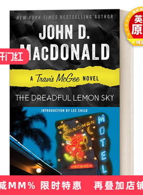 英文原版 Travis McGee 16 The Dreadful Lemon Sky 麦基探案系列16 淡黄色的天空令人恐惧 美国国家图书奖获得者 英文版 进口书籍