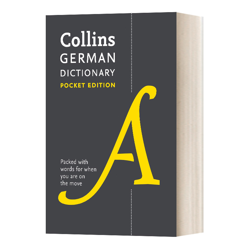 英文原版 Collins Pocket German Dictionary 9th edition 柯林斯德语词典 便携版 英文版 进口英语原版书籍