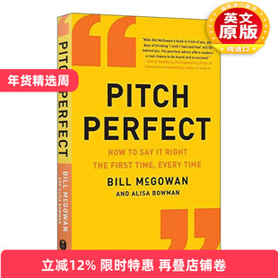英文原版 Pitch Perfect 精准表达 职场沟通秘籍 Bill McGowan 英文版 进口英语原版书籍