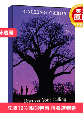 英文原版 Calling Cards 召唤卡 揭示你的使命与天赋 辅助卡片 寻找目标 自我提升 Richard J. Leider 英文版 进口英语原版书籍