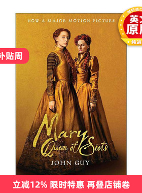 英文原版 Mary Queen Of Scots 苏格兰玛丽女王 传记电影原著小说 西尔莎·罗南 玛格特·罗比 英文版 进口英语原版书籍