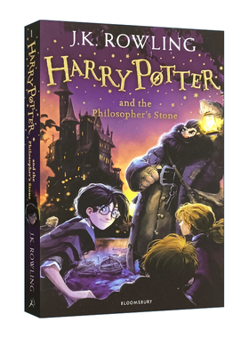 英文原版书籍 哈利波特与魔法石 英文原版 Harry Potter and the Philosopher's Stone英语原著小说进口畅销书籍搭Wonder奇迹男孩
