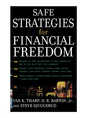 英文原版 Safe Strategies for Financial Freedom 实现财务自由的安全策略 精装 范·撒普 英文版 进口英语原版书籍