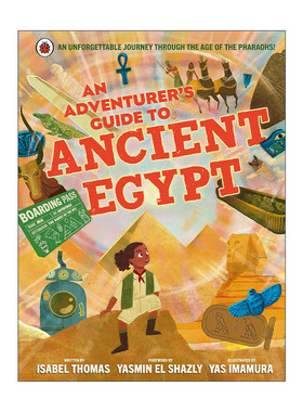 英文原版 An Adventurer's Guide to Ancient Egypt 古埃及历险者指南 儿童精装历史科普插画读物 英文版 进口英语原版书籍